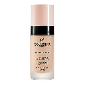 COLLISTAR Impeccabile Long Wear Foundation makiažo pagrindas SPF15 1R 30 ml