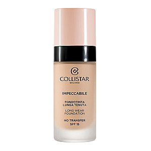 COLLISTAR Impeccabile Long Wear Foundation tonālais krēms SPF15 2R 30 ml