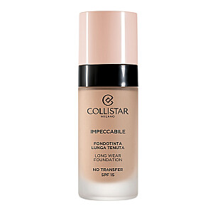 COLLISTAR Impeccabile Long Wear Foundation tonālais krēms SPF15 3R 30 ml