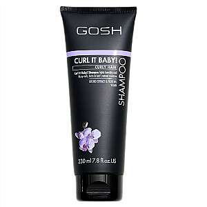 GOSH Curl It Vaikiškas šampūnas garbanotiems plaukams 230ml