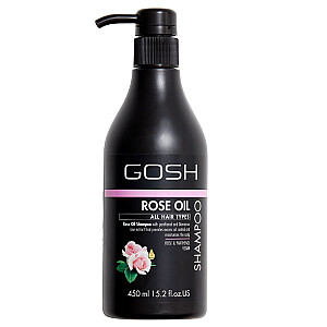 GOSH Шампунь для волос Rose Oil 450мл