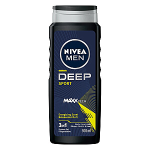 NIVEA Men Deep Sport dušas želeja 500 ml