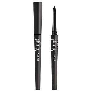 ASS Vampas! Eye Pencil vandeniui atsparus akių pieštukas 2in1 100 Iconic Black 0,35g