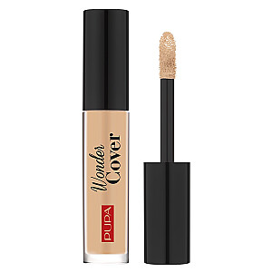 PUPA Wonder Cover Total Coverage Concealer veido maskavimo priemonė 005 Sand 4,2 ml