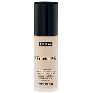 PUPA Wonder Me ūdensizturīgs sejas tonālais krēms 009 Alabaster 30ml