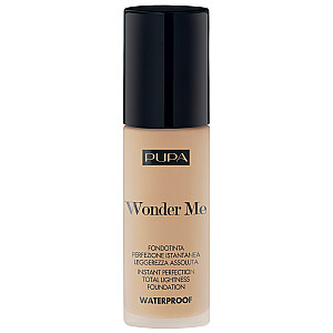 Ūdensizturīgs sejas tonālais krēms PUPA Wonder Me 035 Medium Sand 30 ml