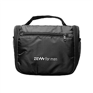 ZEW FOR MEN Черная дорожная косметичка