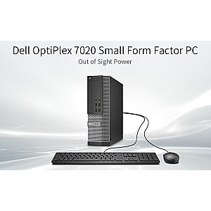 Персональный компьютер DELL 7020 SFF i5-4570 16GB 480SSD DVD Win10Pro