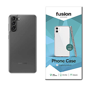 Fusion ultra clear series 2 mm silikona aizsargapvalks Samsung G991 Galaxy S21 5G caurspīdīgs (EU Blister)
