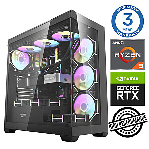 INTOP Ryzen 9 5900X 32GB DDR5 1TB SSD M.2 NVME+2TB RTX4070 12GB no-OS