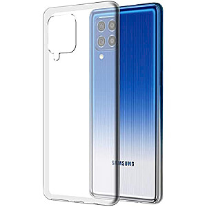 Fusion ultra 0.3 mm izturīgs silikona aizsargapvalks Samsung M625 / F625 Galaxy M62 / F62 caurspīdīgs