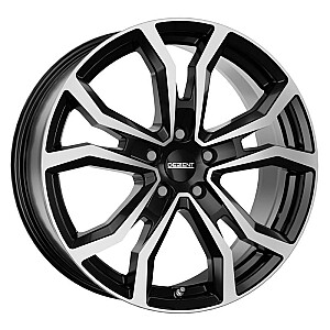 Dezent TV dark Black/polished 8x18 5x112 ET32 CB66,6 R14 930 kg TTVG8BP325E Dezent