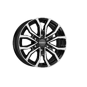 Dezent KC dark Black/polished 7,5x18 6x130 ET45 CB84,1 R14 1350 kg TKCFZBP45 Dezent