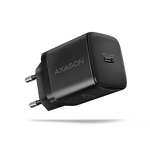 ACU-PD20 Ładowarka sieciowa PD 20W, 1x port USB-C, PD3.0/QC3.0/AFC/FCP/Apple Czarna