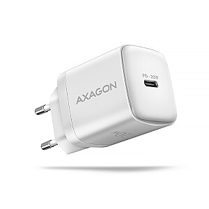 ACU-PD20W Ładowarka sieciowa PD 20W, 1x port USB-C, PD3.0/QC3.0/AFC/FCP/Apple Biała