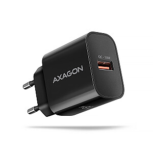 ACU-QC18 QC Сетевое зарядное устройство, 18 Вт, 1 порт USB-A, QC3.0/AFC/FCP/SMART Черный