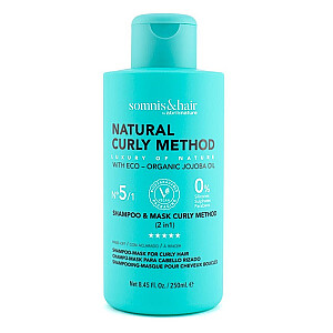 SOMNIS&HAIR Šampūnas ir plaukų kaukė Curly Method 250ml