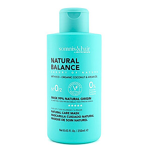 SOMNIS&HAIR Natural Balance Mascarilla 99% plaukų kaukė 250ml