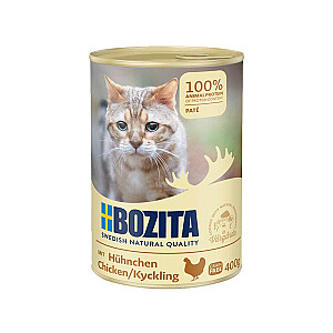 BOZITA Куриный паштет - влажный корм для кошек - 400г