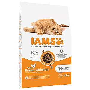 IAMS Advanced Nutrition Adult - sausā kaķu barība - 10 kg