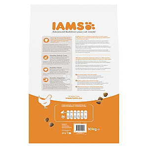 IAMS Advanced Nutrition Adult - sausā kaķu barība - 10 kg