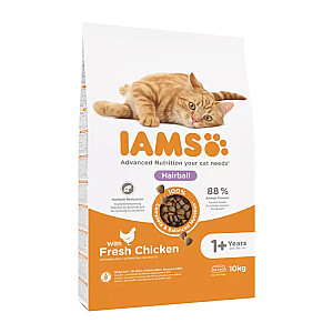 IAMS Advanced Nutrition Hairball Control - сухой корм для кошек - 10 кг