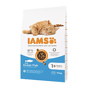 IAMS Advanced Nutrition Cat Adult Ocean Fish - сухой корм для кошек - 10 кг