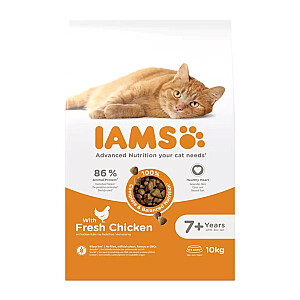 IAMS Advanced Nutrition Senior - sausā kaķu barība - 10 kg