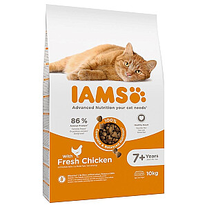 IAMS Advanced Nutrition Senior - sausā kaķu barība - 10 kg