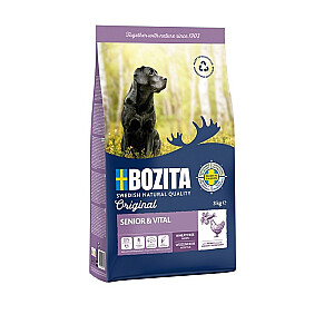 BOZITA Original Senior & Vital Chicken - sausā suņu barība - 3kg