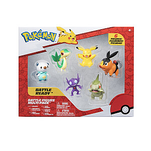 POKEMON figūriņas, multipaka, 6 gab. W6 81416