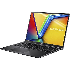 Klēpjdators ASUS Vivobook 16 F1605ZA-WS74 Intel® Core™ i7 i7-1255U 40,6 cm (16 collas) WUXGA 16 GB DDR4-SDRAM 512 GB SSD Wi-Fi 5 (802.11ac) Windows 11 Home, melns, jauna pārsaiņošana/pārpakošana