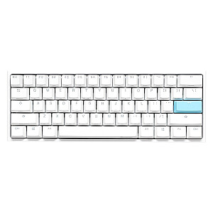 Игровая клавиатура Ducky One 2 Pro Mini White Edition, RGB LED — Gateron Yellow