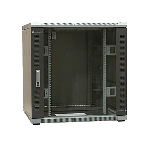 EMITERNET Free-standing frame cabinet EmiterNet Top, 16U, sheet metal/glass doors, 800x800x820mm (width/depth/height) EM/SH05D-8816-SH0