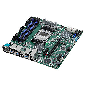 Mātesplates Asrock B650D4U-2L2T/BCM AMD B650 Express ligzda AM5 micro ATX