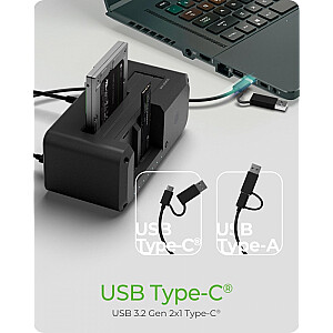 Stacja dokująca IB-2924MSCL-C31 Docking & CloneStation                    1x 2,5"/3,5" do 1x M.2 NVMe & M.2 NVMe do M.2 NVMe 