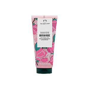 Shower Scrub British Rose 200ml