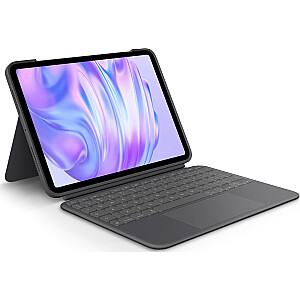 Logitech tastatūras futrālis iPad Pro 13 collu M4 Combo Touch Grey (920-012833)