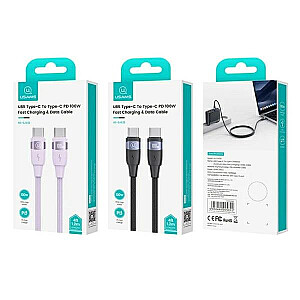 Usams SJ632USB03 Быстрая Зарядка USB-C - USB-C Кабель 1m