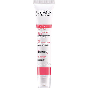 URIAGE Tolederm Control Rich Soothing Care успокаивающий крем насыщенной консистенции 40 мл