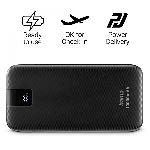 Power pack PD 10000 mAh Antracyt 