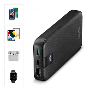 Power pack PD 10000 mAh Antracyt 