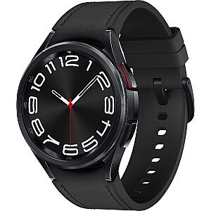 Viedpulkstenis Samsung Galaxy Watch 6 Classic nerūsējošā tērauda 43 mm, melns (SM-R950NZKAEUE)