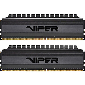 Atmiņa Patriot Viper 4 BLACKOUT, DDR4, 16 GB, 3600 MHz, CL18 (PVB416G360C8K)