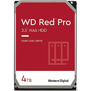 WD Red Pro 4TB 3,5 collu SATA III (6Gb/s) servera disks (WD4005FFBX)