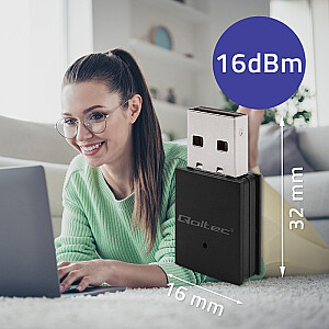 Adapter bezprzewodowy Ultra szybki mini WiFi Standard AC | BT 4.0USB | 600Mbps