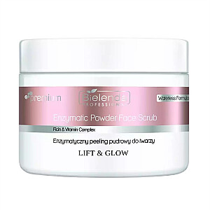 Bielenda PROFESSIONAL Lift&amp;Glow enzīmu sejas pīlinga pulveris 100g