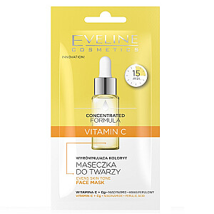 EVELINE Derma Expert sejas maska ar C vitamīnu 8 ml