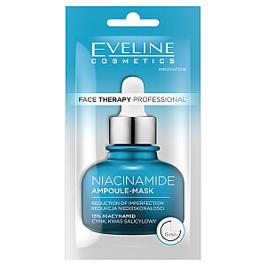 EVELINE Face Therapy Niacinamīda ampulas maska sejai 8ml