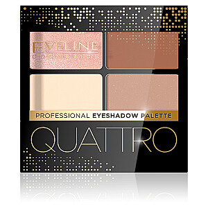 Палитра теней для век EVELINE Quattro Eyeshadow 05, 3,2 г